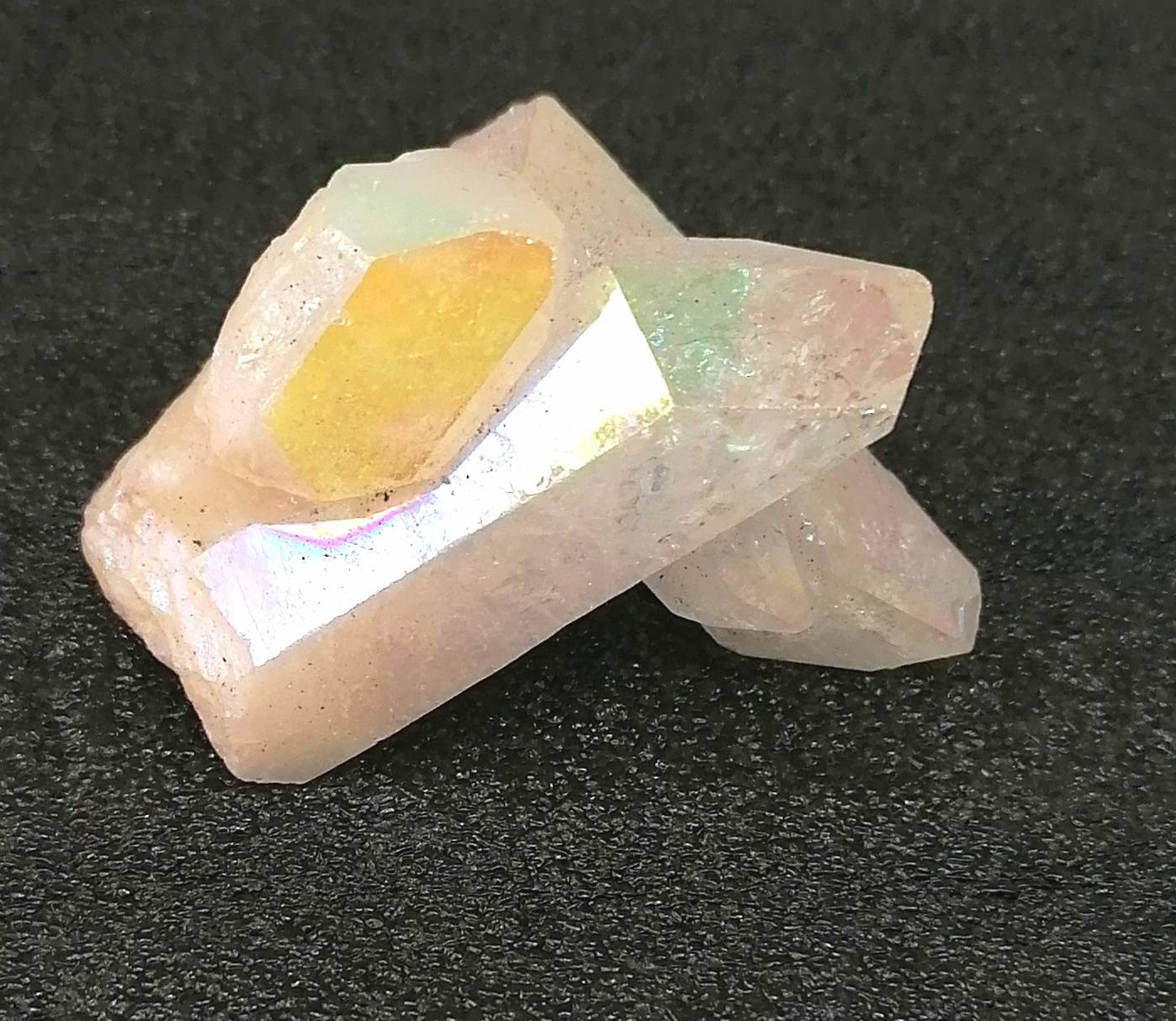 Křišťálová drůzička galvanizovaná, váha 97 g