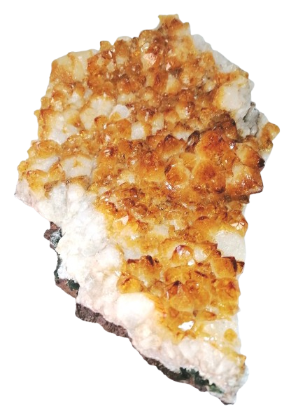 Dekorační citrínová drůza 2,3 kg – podpora prosperity a pozitivní energie