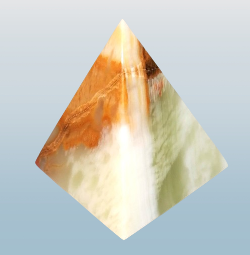 Aragonitová pyramida 10 cm krásný kus aragonitu