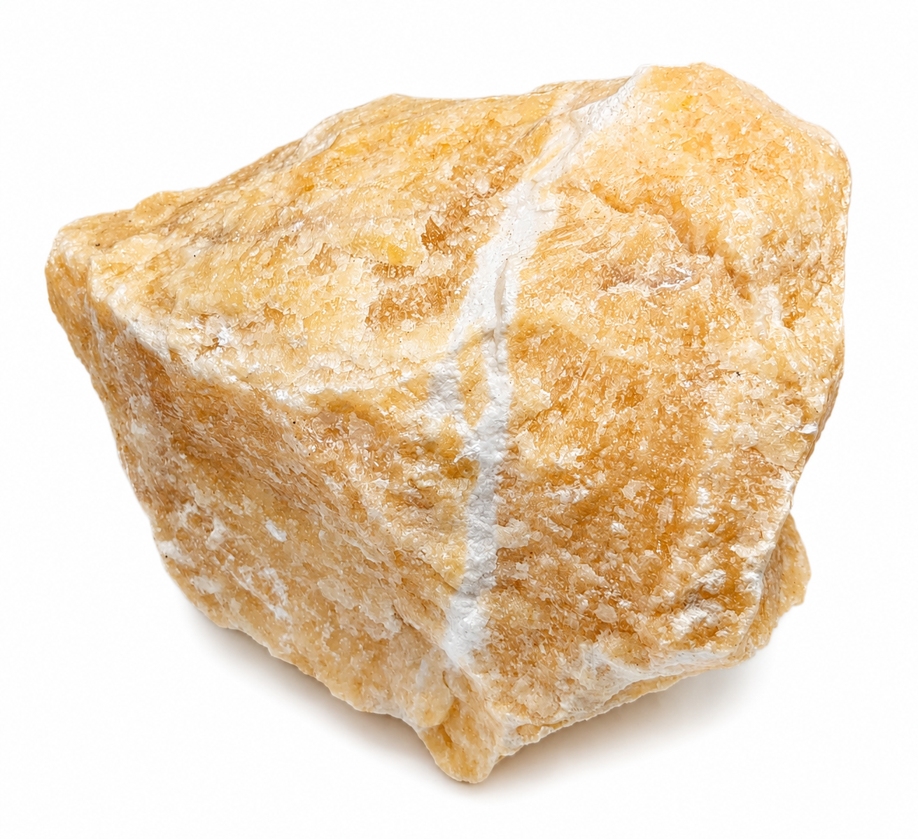 Kalcit oranžový natur kus o váze 2,4 kg