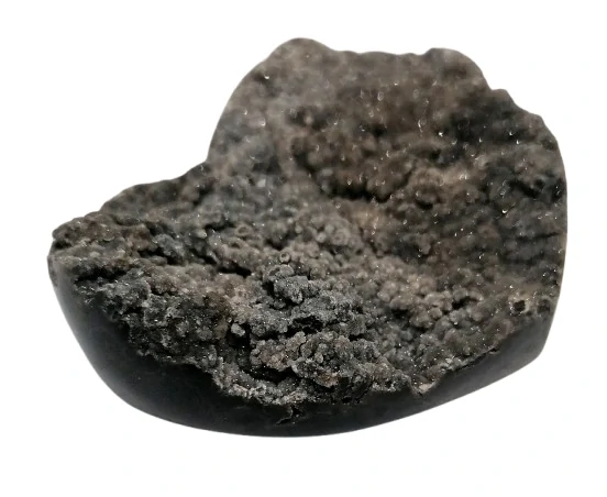 Srdce z achátu, chalcedonu a kalcitu, váha 103 g