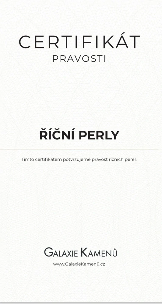 Říční perly kultivované 60 cm, cca 7 mm