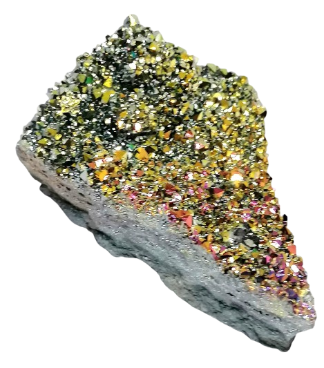 Galvanizovaná ametystová drůza 137 g