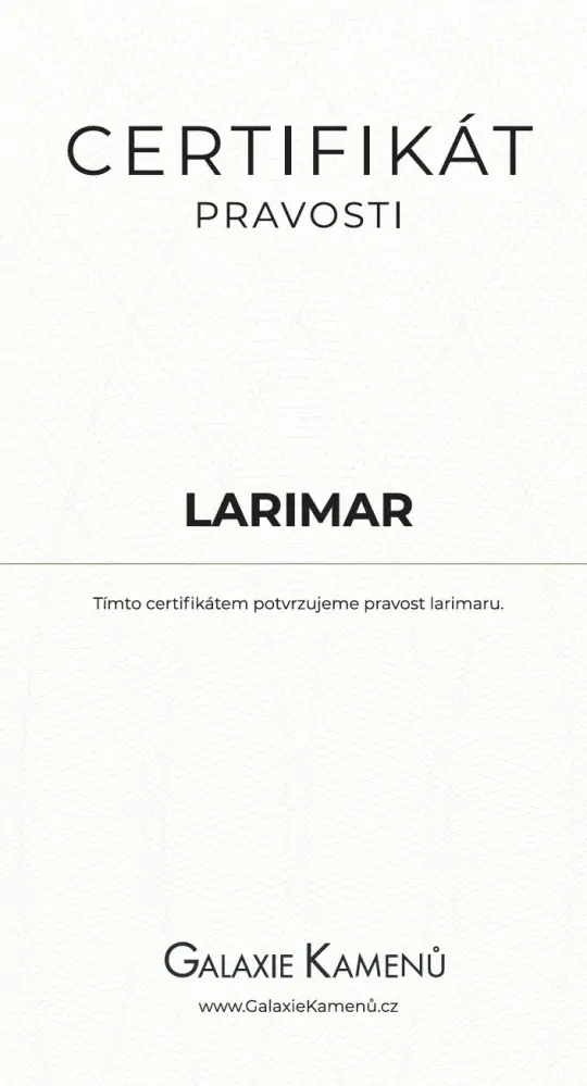 Larimarový náramek v A kvalitě 5-6 mm