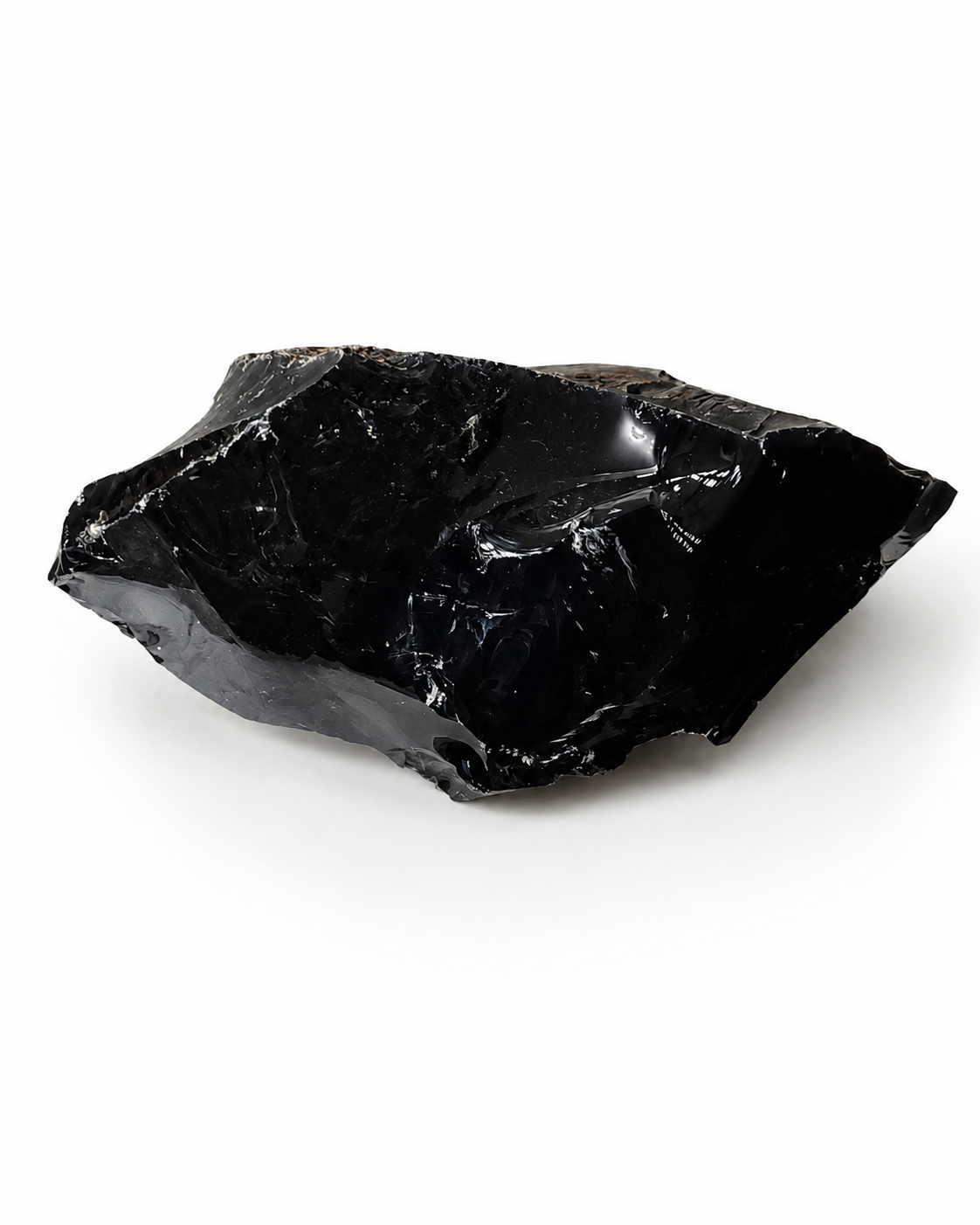 Obsidián černý, přírodní kus bez leštění 8,3 kg