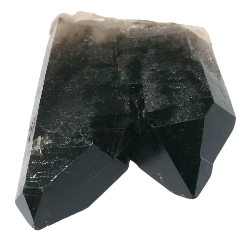 Záhnědová drůza trojhrot z Brazílie 513 g (9,5 × 11 × 3,5 cm)