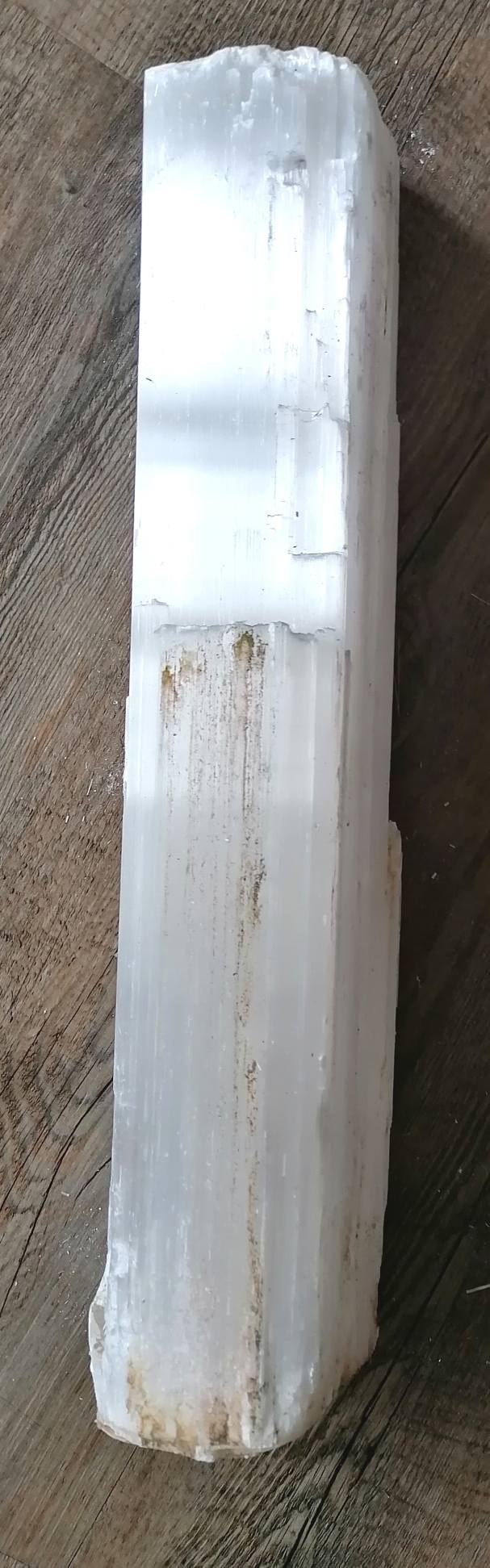Obří selenitový krystal 5,2 kg – 43 cm, silný energetický kámen