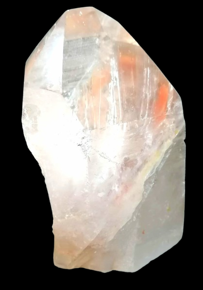 Křišťálový krystal 768 g s lomem a čistou vrchní částí