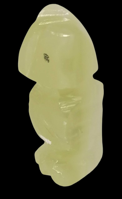 Aragonitová sovička 5,5 cm, Pákistán