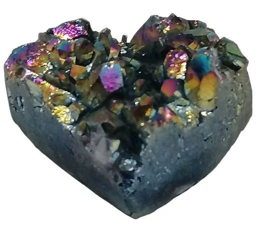 Galvanizovaný přívěsek srdíčko s úchytkou z chirurgické oceli – stylový a odolný šperk