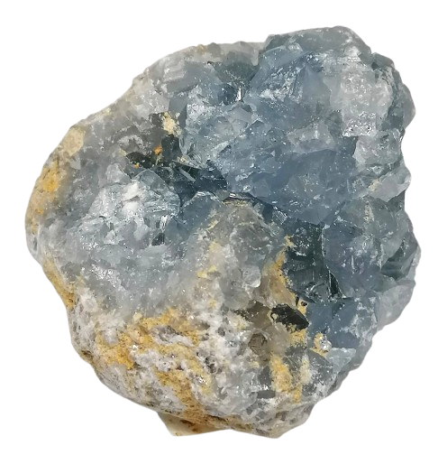 Exkluzivní modrá geoda Celestýn 164 g – klenot mezi přírodními minerály