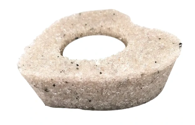 Křišťál svícen na čajovou svíčku ve tvaru srdce