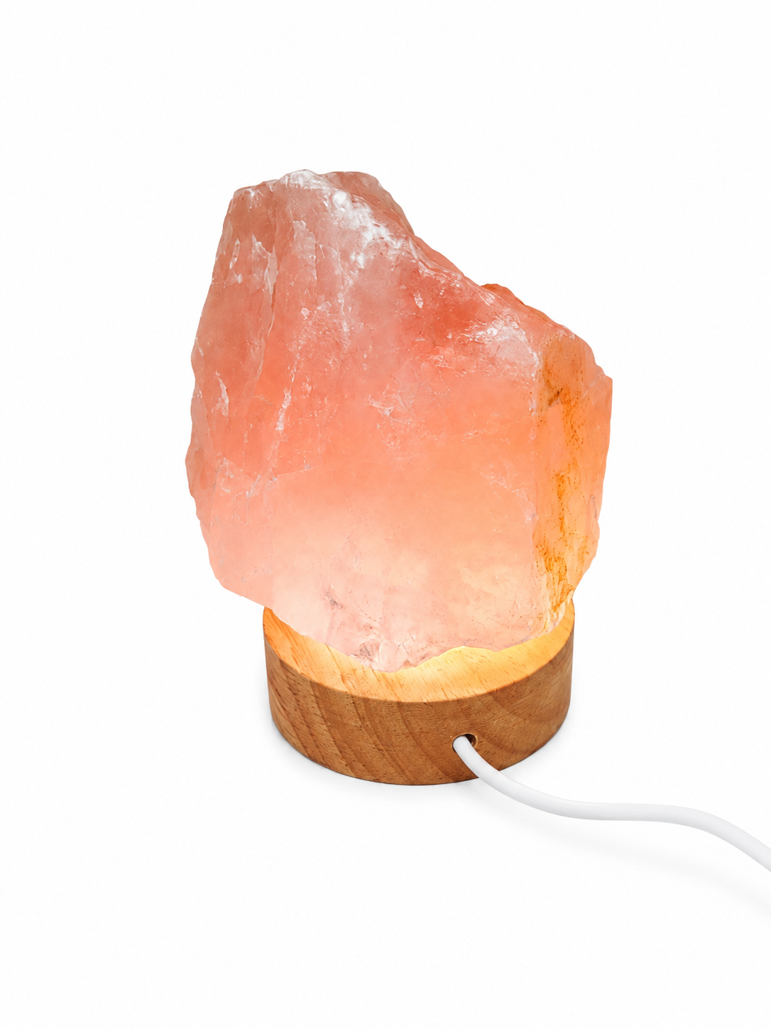 Růženínový blok na svítícím podstavci 480g