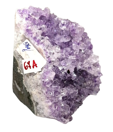 Ametystová geoda zajímavý tvar, 576 g