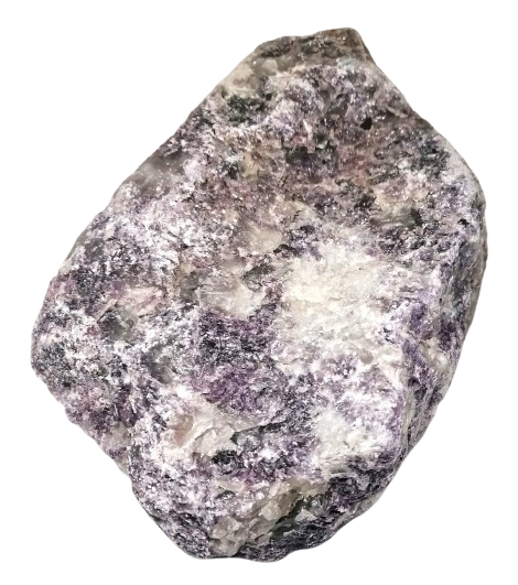 Lepidolit přírodní AA kvalita – velmi pěkný kus, 1,97 kg