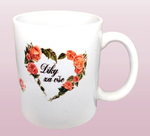 Hrnek porcelánový Pro paní učitelku