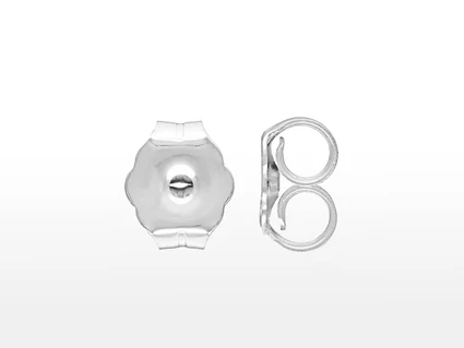 Náušnicové zapínání, motýlek, proti uvolnění naušnice, 10 ks