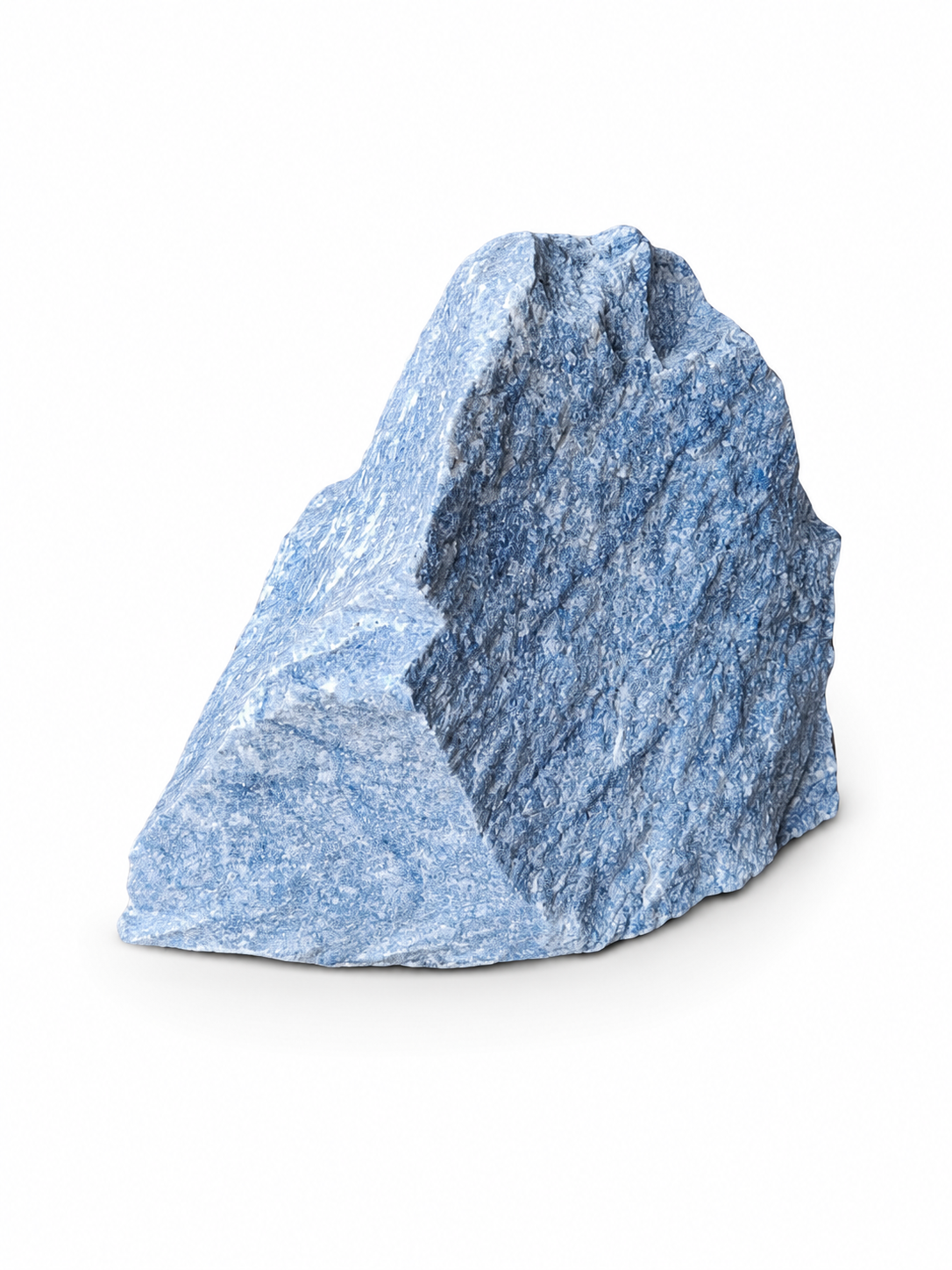 Modrý křemen surový obří blok 8,7 kg (20 x 16 x 23 cm) – kámen klidu z Brazílie