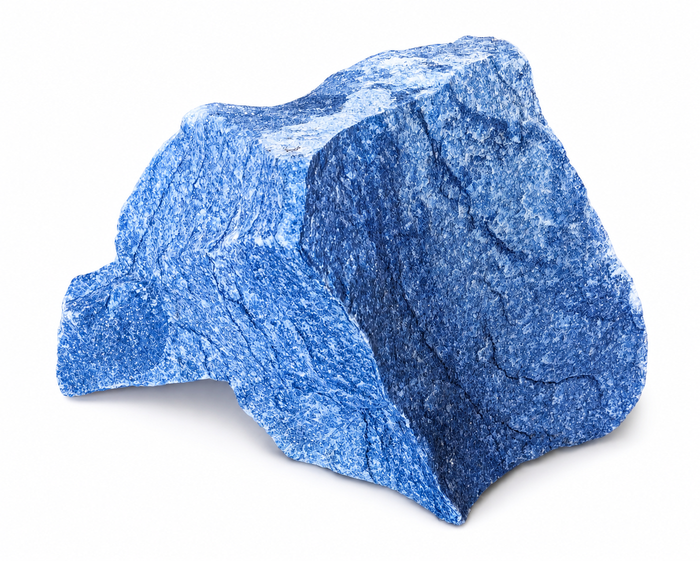 Modrý křemen surový obří blok 6,5 kg (29x13x34 cm) – kámen klidu z Brazílie