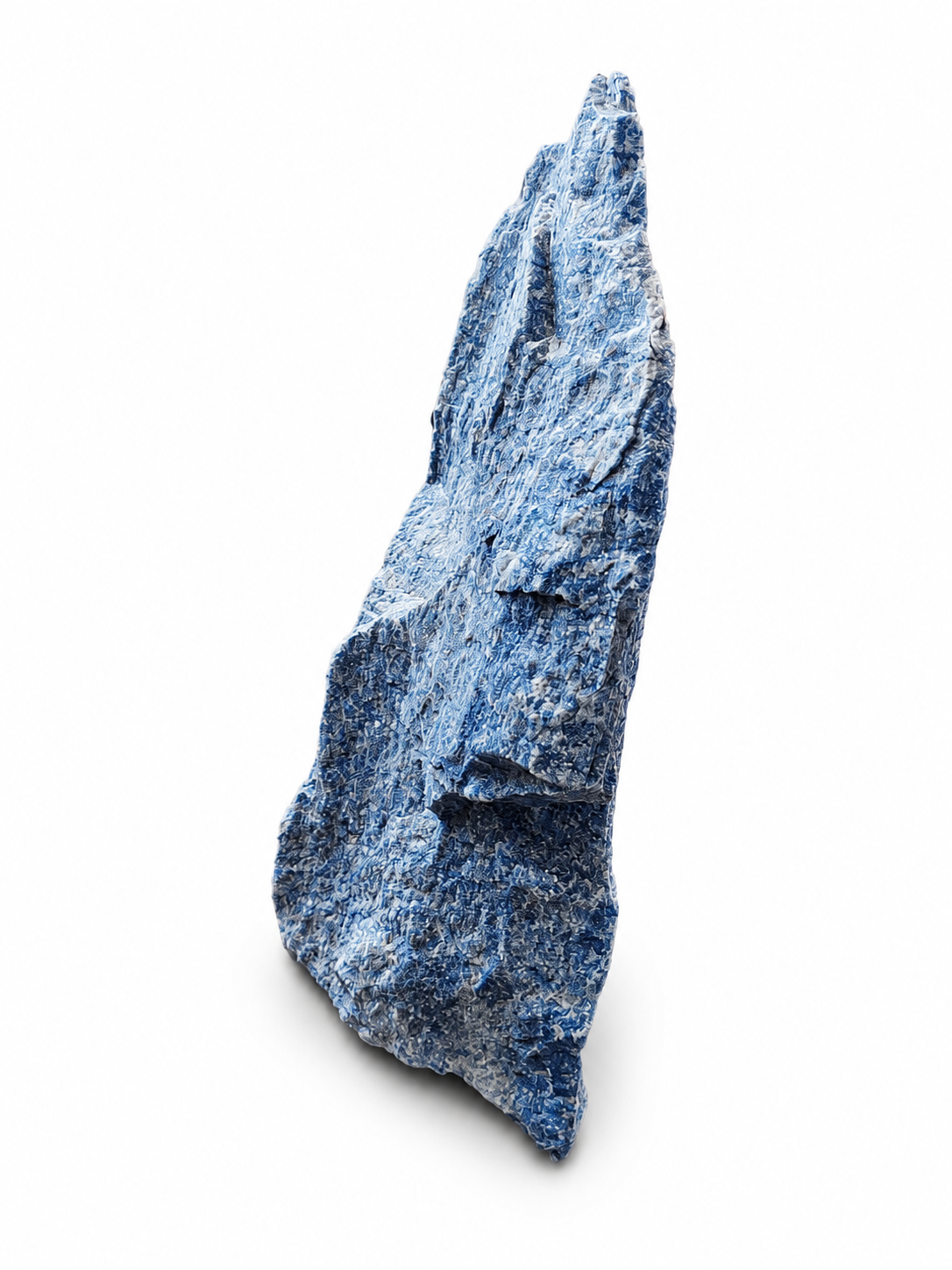 Modrý křemen surový obří blok 10,5 kg (29x13x34 cm) – kámen klidu z Brazílie