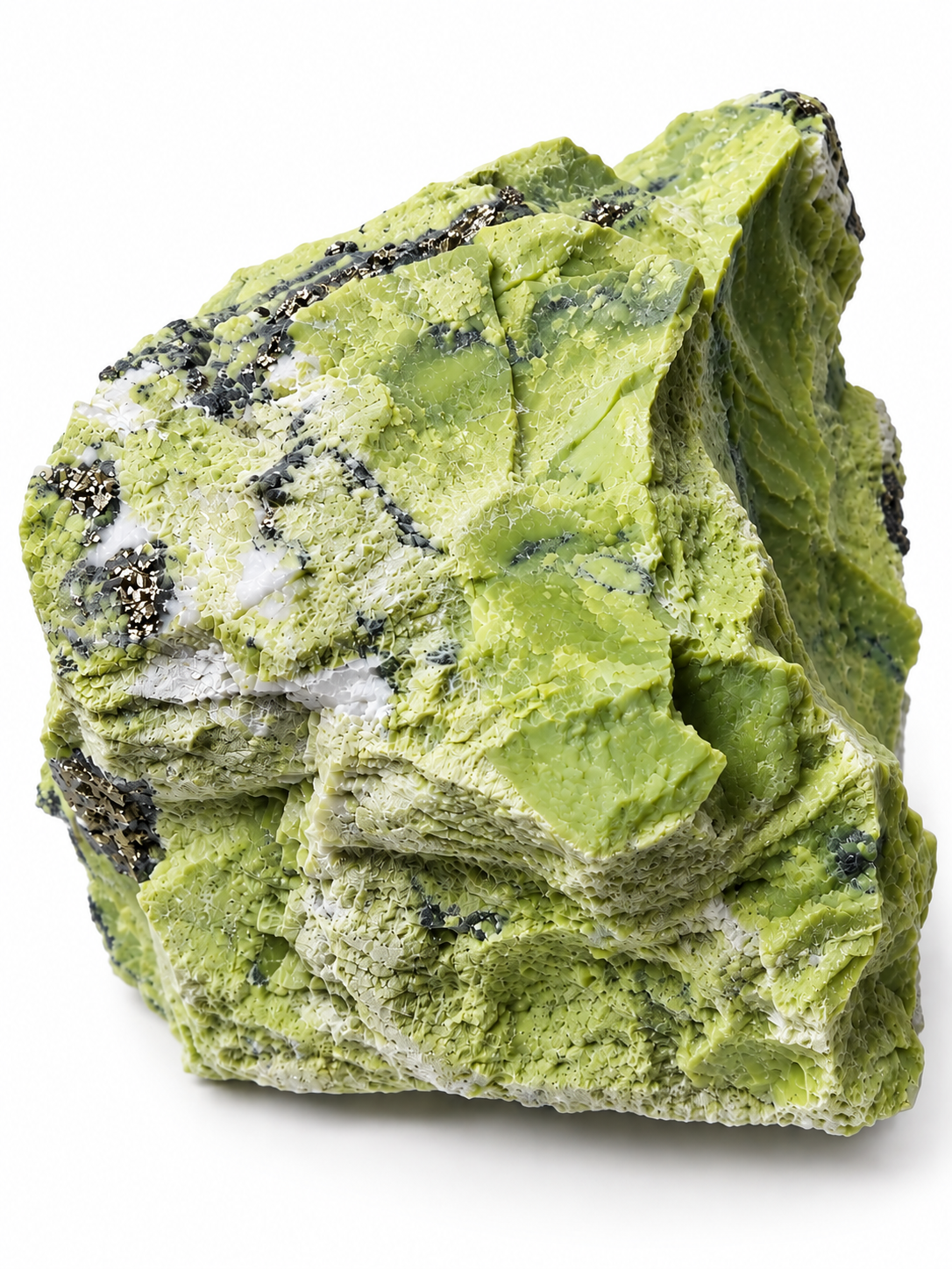 Serpentin s pyritem – Peru | 1,85 kg