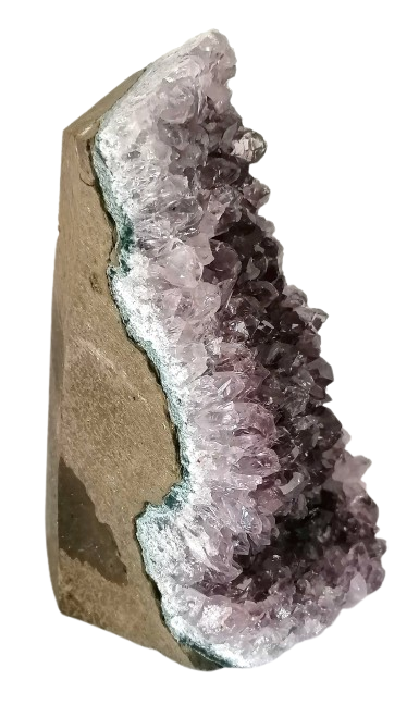 Ametystová geodka z Uruguaye (980 g, 14 × 9 × 7 cm) | originál kus