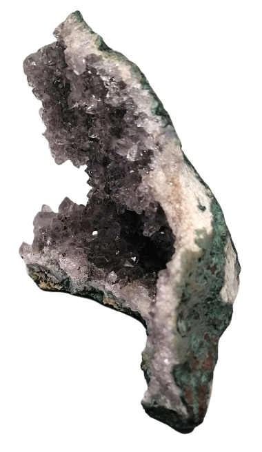 Ametystová geoda v AA kvalitě 630 g,zajímavá