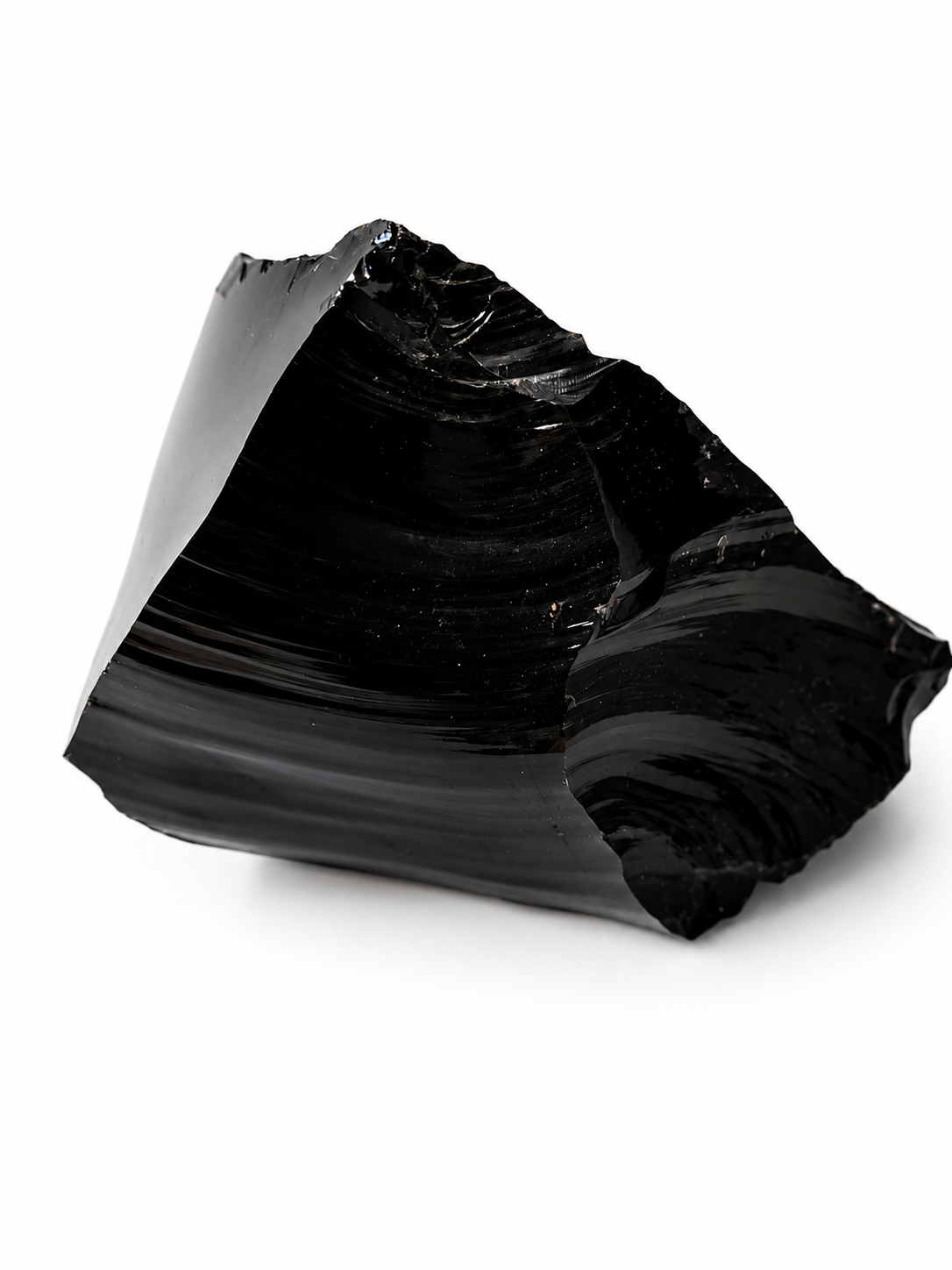 Černý přírodní obsidián 1,2 kg – silný ochranný kámen pro očistu a uzemnění