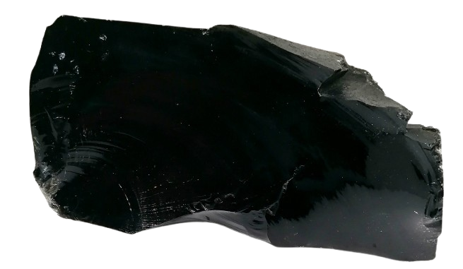Černý přírodní obsidián 1,2 kg – silný ochranný kámen pro očistu a uzemnění