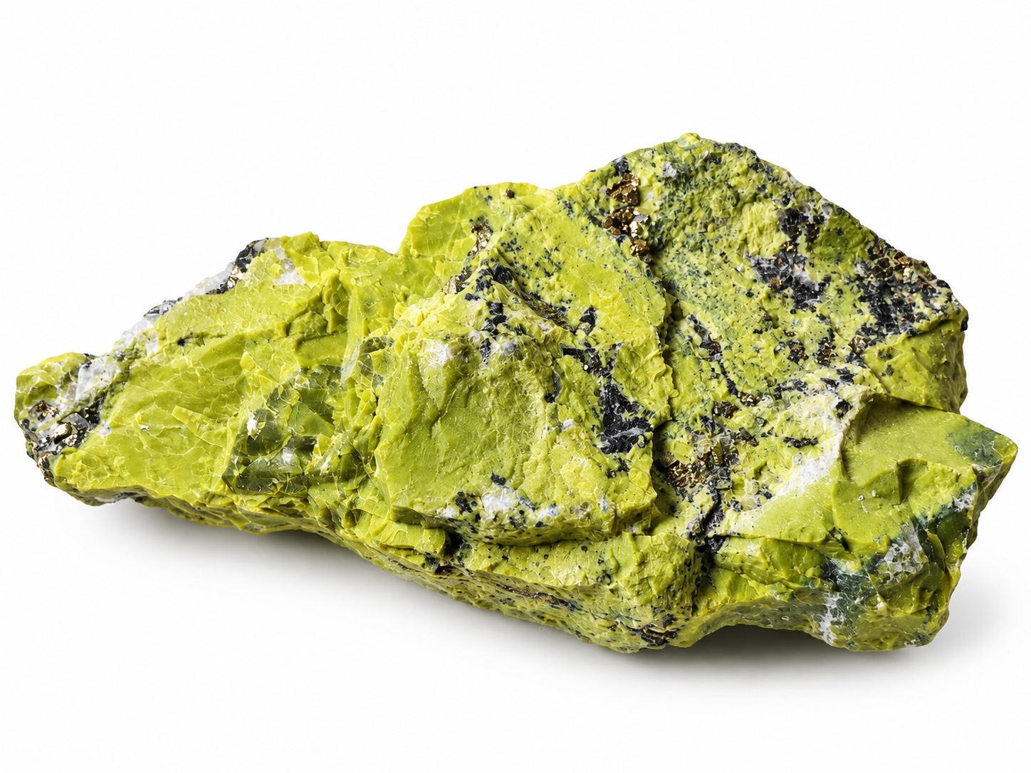 Serpentin s pyritem – Peru | 1,9 kg