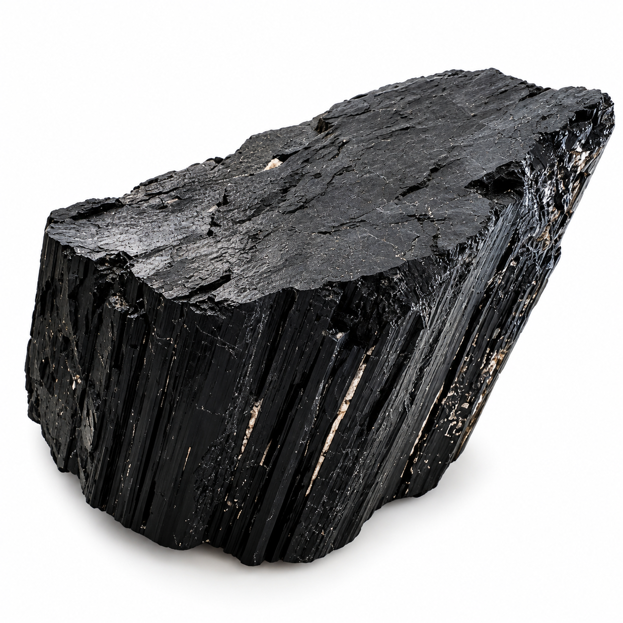 Turmalín skoryl krystal AA kvalita 435 g, Indie