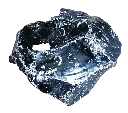Obsidián černý – ochranný přírodní kámen 6,6 kg