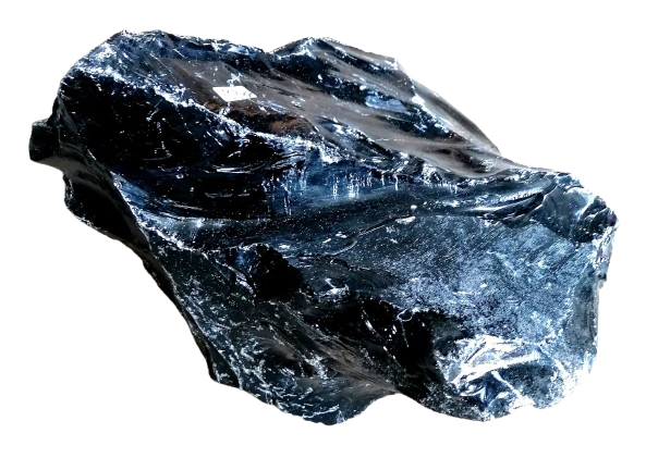 Obsidián černý – ochranný přírodní kámen 10,9 kg