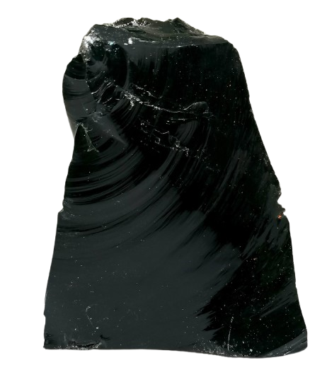 Obsidián černý 1 kg – přírodní blok z Mexika