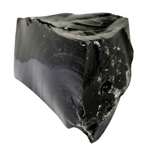 Obsidián černý, přírodní kus bez leštění 1,8 kg