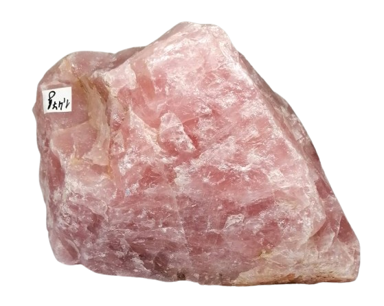 Přírodní růženín 1,47 kg – surový kámen výrazné barvy