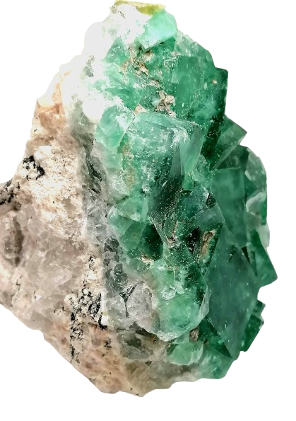 Fluorit zelený z lomu Mandronarivo, Madagaskar, váha 462 g