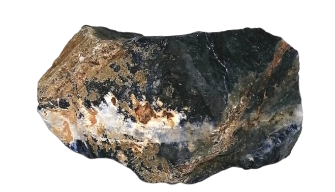 Sodalit obří kus 410 g – přírodní minerál