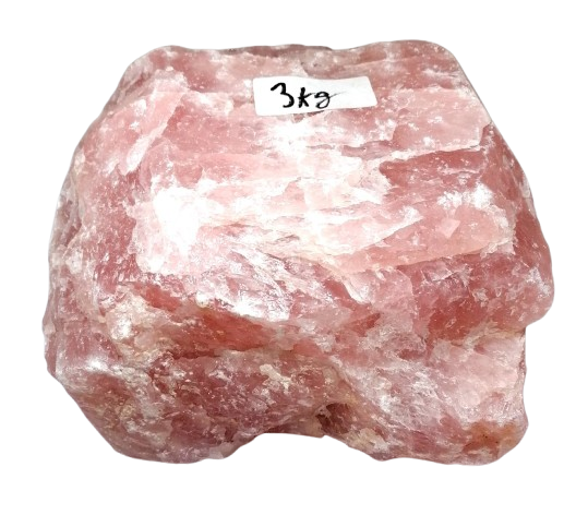 Růženín surový, sytě růžový 3 kg