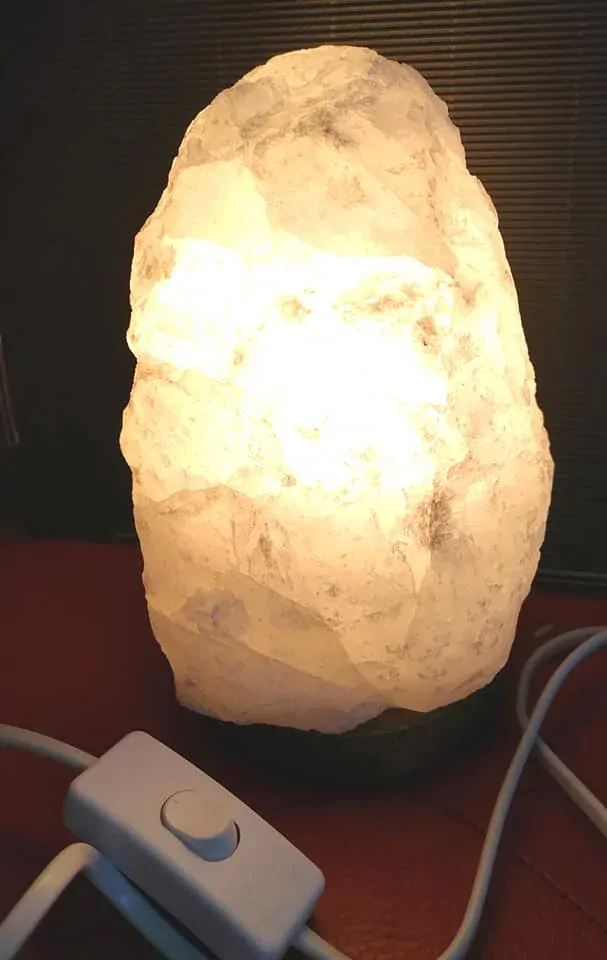 Křišťálová elektrická lampa, kvalitní křišťál