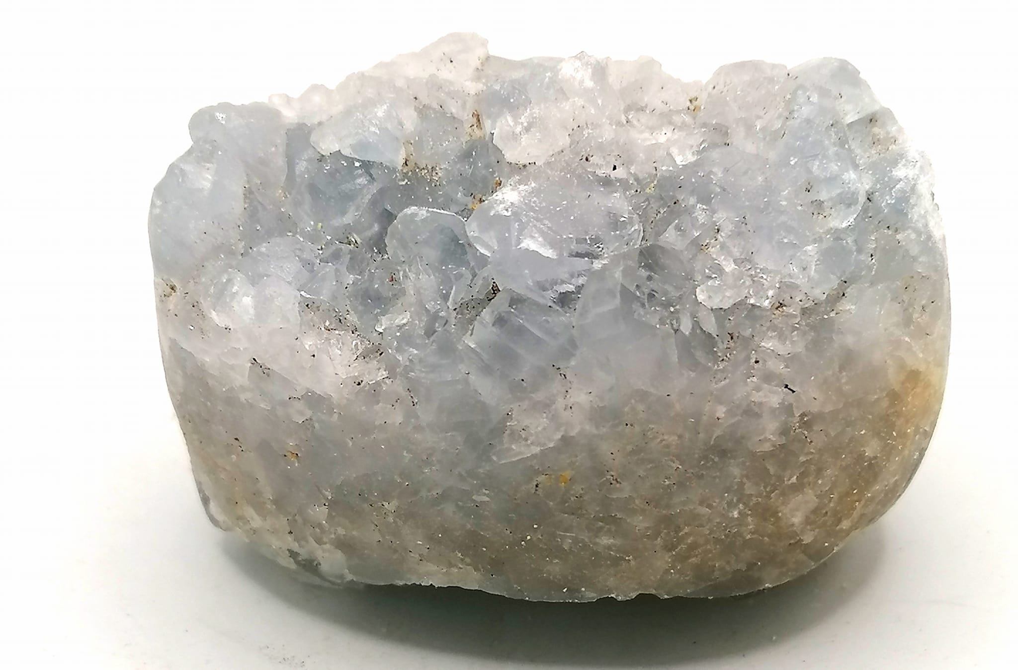 Celestýnová geoda oboustranná,185g