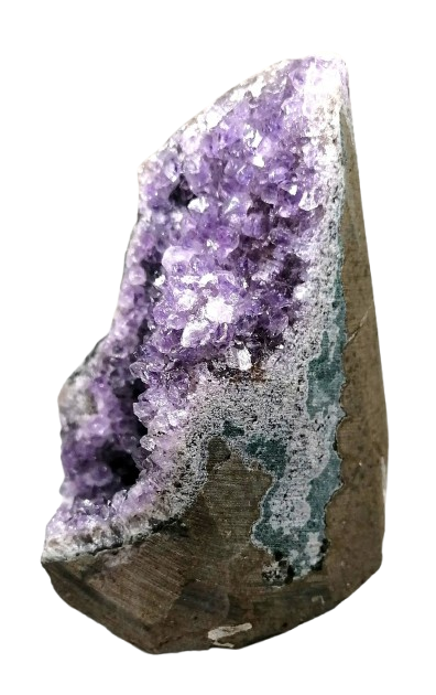 Ametystová geoda Uruguay, 730 g