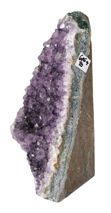 Ametystová geoda, zajímavá 606 g
