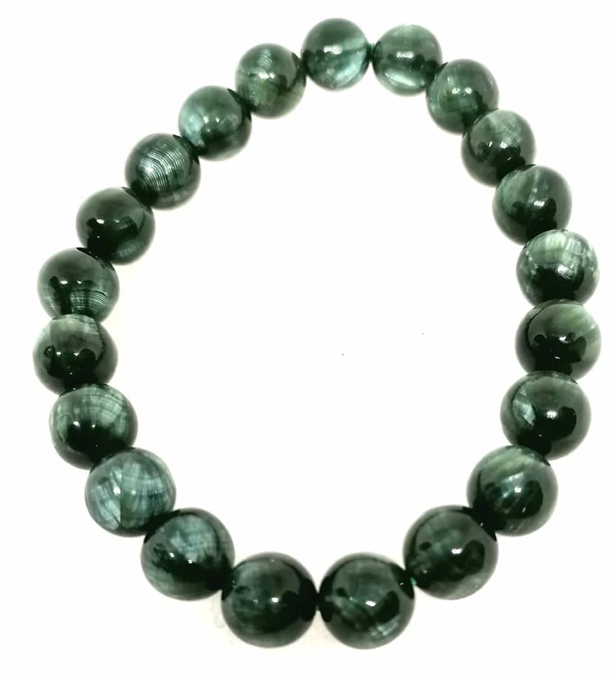 Serafinitový luxusní náramek 8 mm v AA kvalitě