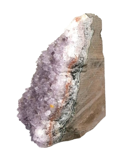 Ametystová geoda světlá, 636 g