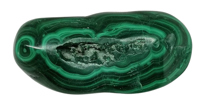 Malachit exkluzivní částečně leštěný 137 g