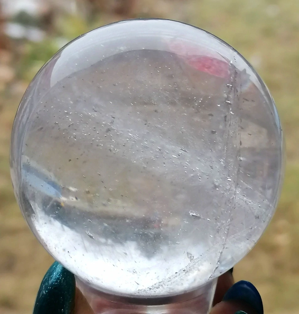 Křišťálová exkluzivní koule cca 5,3 cm