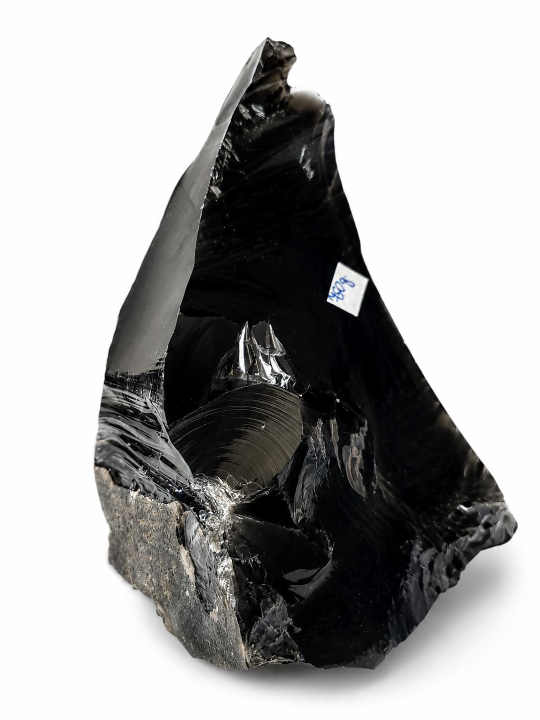 Surový kouřový obsidián 750 g – přírodní kámen z Mexika