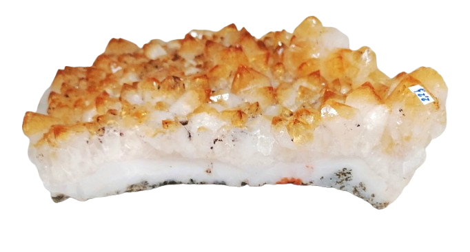 Citrínová drůza 2,2 kg – přírodní kámen hojnosti, energie a ochrany prostoru