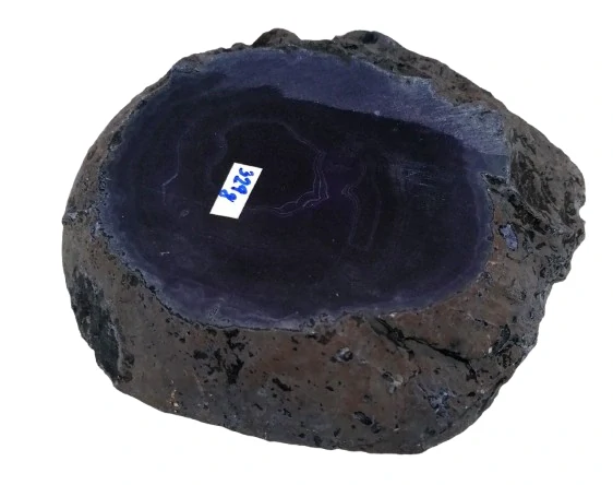 Achátový plátek silný, váha 329 g